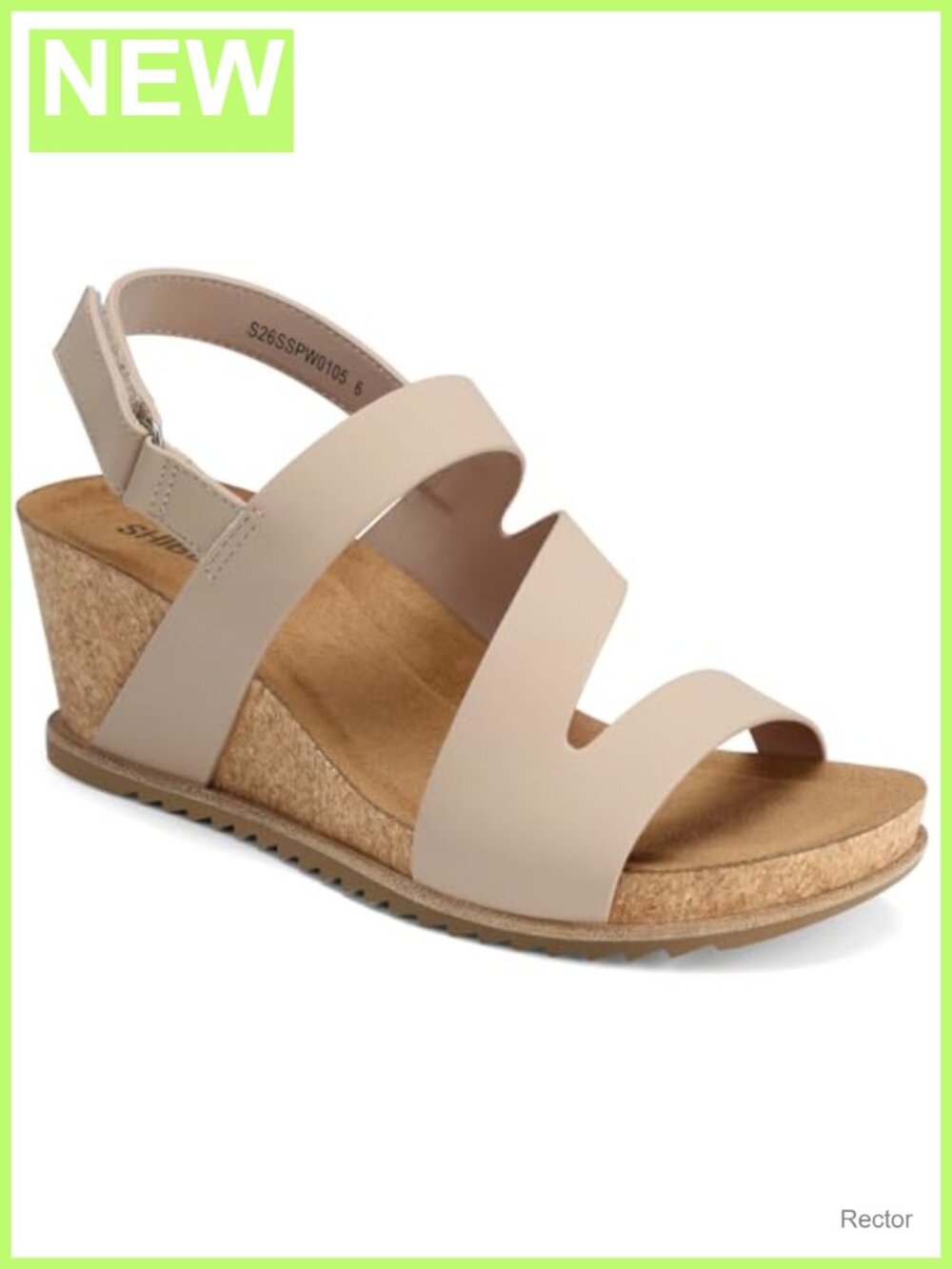 Wedge Sandals Open Toe Cork Platform Ankle Strap Comfortable Walking Shoes
